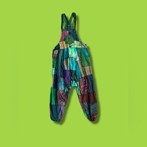 Kathmandu Imports Patchwork Harem Jumpsuit